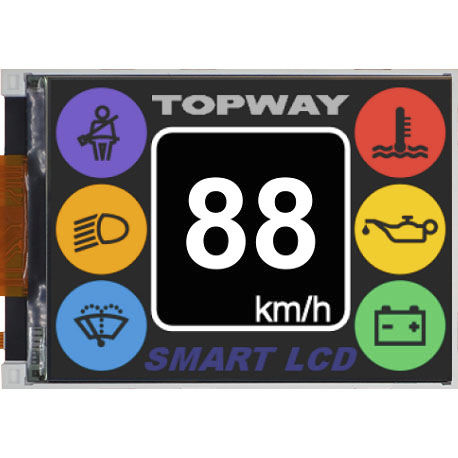 Modulo di visualizzazione TFT LCD - LMT028DNHFWL-1 - TOPWAY LCD - a colori / 320 x 240 / industriale