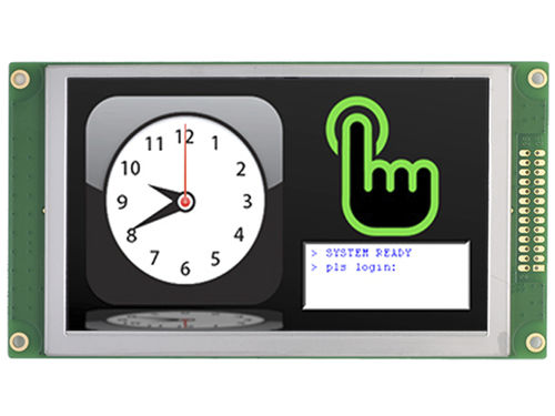Modulo di visualizzazione TFT LCD - LMT050DNCFWU-NGA - TOPWAY LCD - a colori / 800 x 480 / con retroilluminazione LED