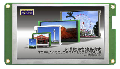 Modulo di visualizzazione TFT LCD - LMT050DNCFWU-NBN - TOPWAY LCD - a colori / 800 x 480 / con retroilluminazione LED