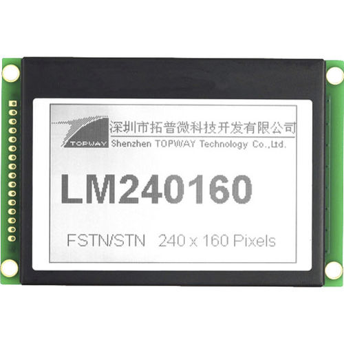 Modulo di visualizzazione LCD - LM240160SCW - TOPWAY LCD - grafico / monocromatico / 240 X 160