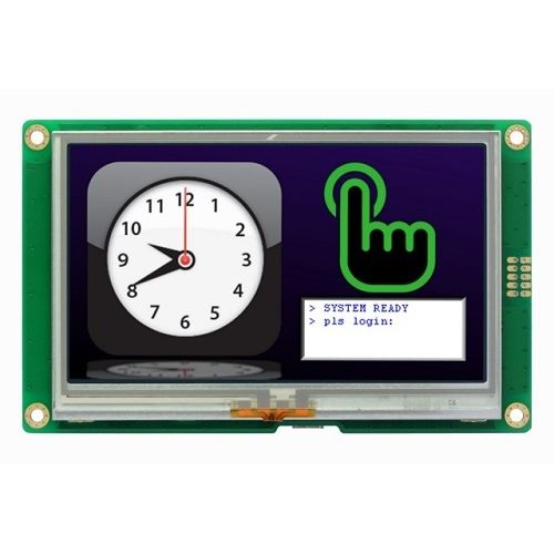 Modulo di visualizzazione intelligente - HMT043ATA-7C - TOPWAY LCD - TFT LCD / con touch screen resistivo / 480 x 272