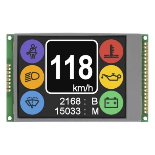 Modulo di visualizzazione TFT LCD - LMT028ENHFWA-NAN - TOPWAY LCD - 320 x 240 / industriale / per strumentazione