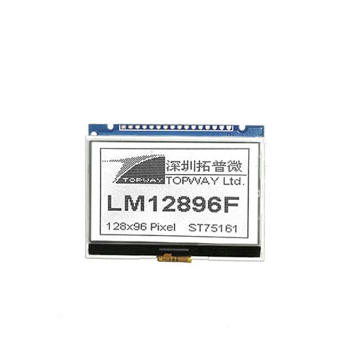 Modulo di visualizzazione LED - LM12896FCW-1 - TOPWAY LCD - LCD / grafico / monocromatico