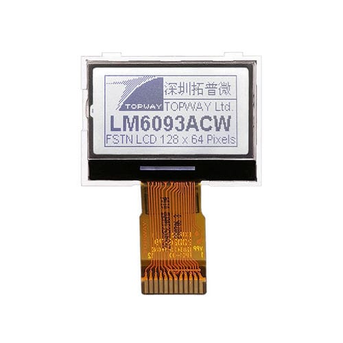 Modulo di visualizzazione LED - LM6093ACW - TOPWAY LCD - LCD / a colori / grafico