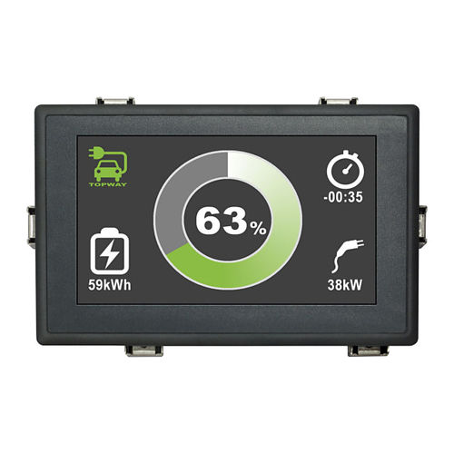 Modulo di visualizzazione 7" - HKT070DTA-3C - TOPWAY LCD - LCD / con touch screen resistivo / a colori