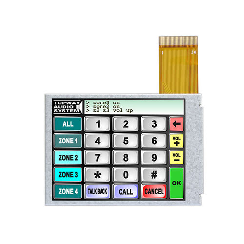 Modulo di visualizzazione TFT LCD - LMT024FNHFWA-1 - TOPWAY LCD - a colori / a matrice di punti / 320 x 240
