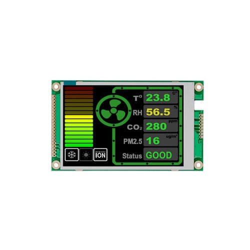 Modulo di visualizzazione 3,5" - LMT035DNJFWD-NAN - TOPWAY LCD - TFT LCD / LCD/ISTN / touch screen