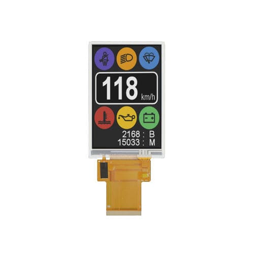 Modulo di visualizzazione 3,5" - LMT035DNJFWD-NNA-1 - TOPWAY LCD - TFT LCD / LCD/ISTN / con touch screen resistivo