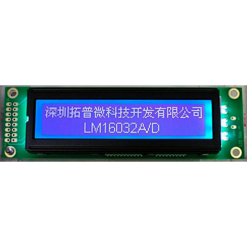 Display LCD - LM16032DFC-0B - TOPWAY LCD - grafico / monocromatico / 160 x 32
