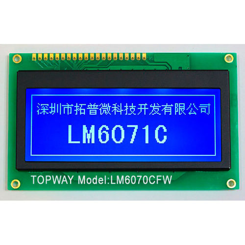 Display LCD - /LM6071CFW - TOPWAY LCD - grafico / monocromatico / 192 x 64
