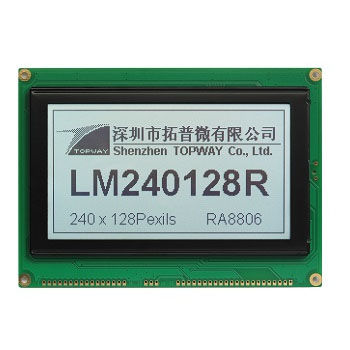 Modulo di visualizzazione LCD - LM240128TCW - TOPWAY LCD - grafico / monocromatico / 240 x 128