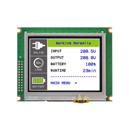 Modulo di visualizzazione 3,5" - LMT035KDH03-NHA-1 - TOPWAY LCD - TFT LCD / con touch screen resistivo / a colori