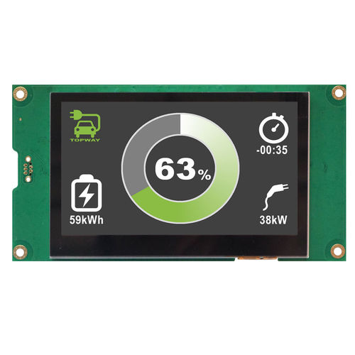 Modulo di visualizzazione TFT LCD - HMT043MTA-D - TOPWAY LCD - a colori / 480 x 272 / 4,3"