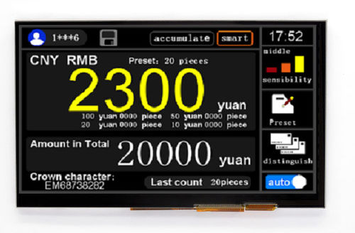Display TFT LCD - LMT070DICFWD-NSD-1 - TOPWAY LCD - con touch screen capacitativo / a colori / 800 x 480