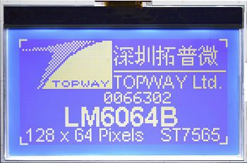 Display LED - LM6063XFW - TOPWAY LCD - LCD / grafico / monocromatico