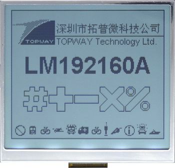 Display LED - LM192160ACW - TOPWAY LCD - LCD / grafico / monocromatico