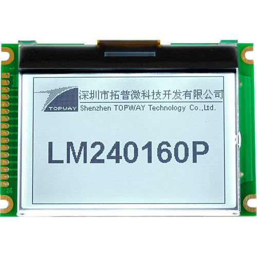 Display alfanumerico - LM240160PCW-1 - TOPWAY LCD - 240 X 160 / industriale / di controllo