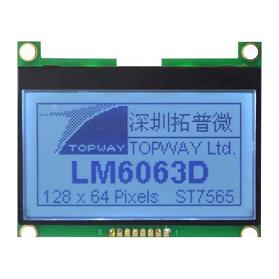 Display LCD - LM6063DCW - TOPWAY LCD - a matrice di punti / grafico / 128 x 64