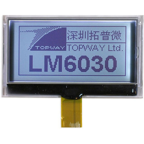 Display LCD - LM6030ACW - TOPWAY LCD - grafico / monocromatico / 128 x 64