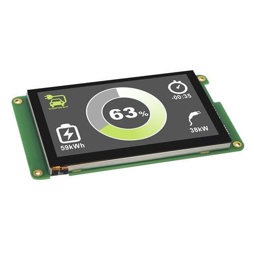 Modulo di visualizzazione 5" - LMT050DNCFWU-NEC - TOPWAY LCD - TFT LCD / con touch screen capacitativo / a colori