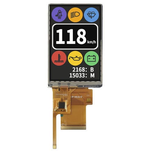 Modulo di visualizzazione TFT LCD - LMT035DNJFWD-NND - TOPWAY LCD - con touch screen capacitativo / a colori / 480x320