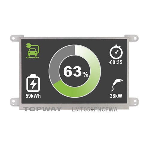 Modulo di visualizzazione TFT LCD - LMT050FNCFWA - TOPWAY LCD - a colori / grafico / 800 x 480