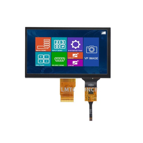 Modulo di visualizzazione touch screen - LMT070DNCFWD-NND-2 - TOPWAY LCD - con touch screen capacitativo / a colori / 800 x 480