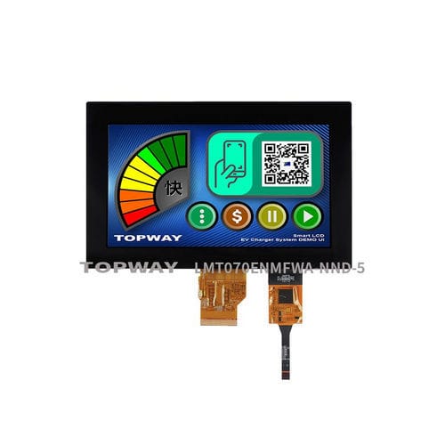 Display TFT LCD - LMT070ENMFWA-NND-5 - TOPWAY LCD - con touch screen capacitativo / a colori / 1024 x 600