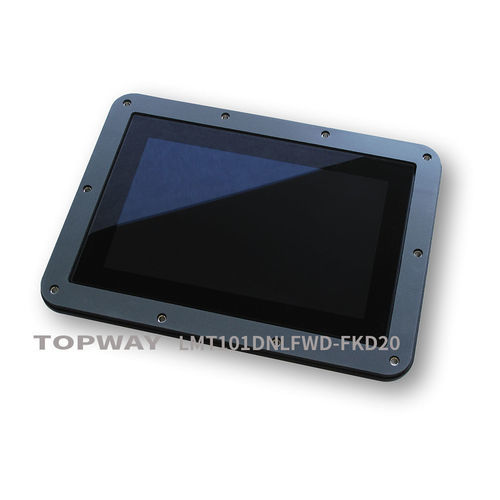 Display TFT LCD - LMT101DNLFWD-FKD20 - TOPWAY LCD - con touch screen capacitativo / a colori / 1280 x 800