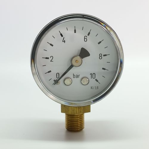 Manometro analogico - 40.11 - Manometer Preiss EMPEO-KBM OHG - filettato / in ottone / a tubo Bourdon