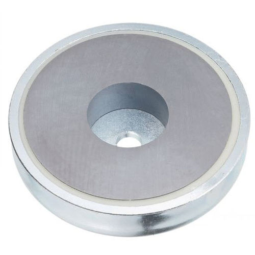 Magnete in ferro-boro NdFeB con leganti polimero - 41-08 - Emile Maurin Eléments Standard Mécaniques - in ferrite / di fermo piatto / zincato