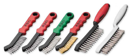 Spazzola di pulizia - STA, STM, ROF, RO8 series - Lessmann - metallica / portatile