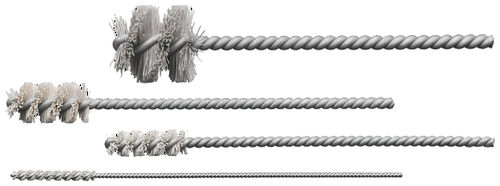 Scovolino a spirale - AO series - Lessmann - di pulizia / di sbavatura / metallico