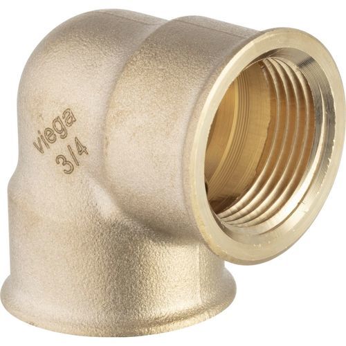 Raccordo idraulico - Viega GmbH & Co. KG - per gas / filettato / a gomito