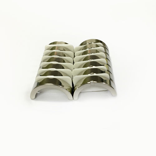 Magnete permanente in ferro-boro NdFeB - R15xr11.5x7mmx180° - Magengine GmbH - a segmento / per motore / per sensore