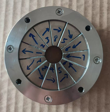 Magnete ad allineamento Halbach - Magengine GmbH - in ferro-boro NdFeB / ad anello / per motore