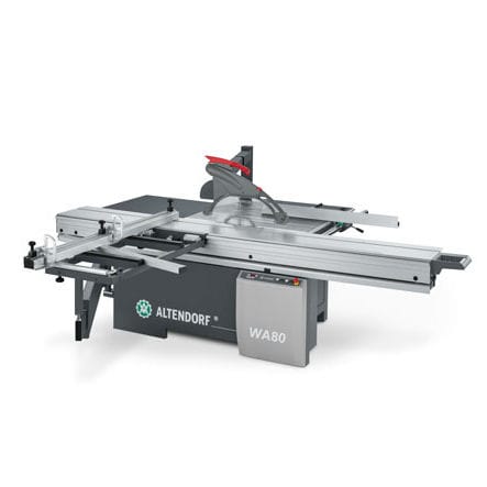 Sega squadratrice - WA 80 TE - Altendorf - per legno / per pannelli / automatica
