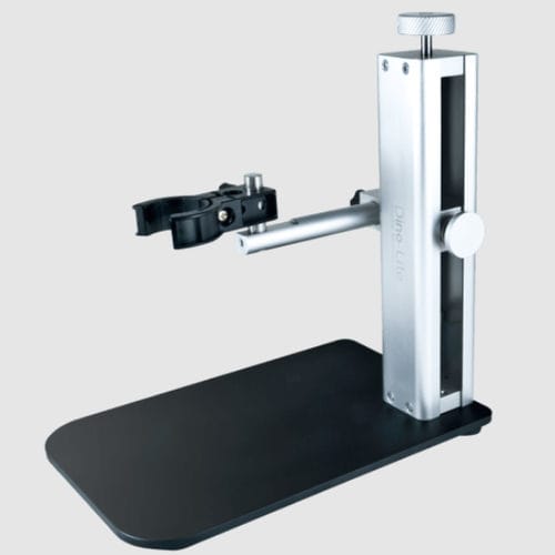 Stand per microscopio Z - RK-10A - Dino-Lite Europe/IDCP BV - mobile / a grande distanza di lavoro / con supporto per strumenti accessori