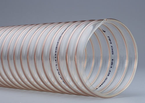 Tubo flessibile per aria - FLEXADUX® P1 N PU AE SE-A - SCHAUENBURG Ruhrkunststoff GmbH - in poliuretano / di aspirazione / per l'industria del legno