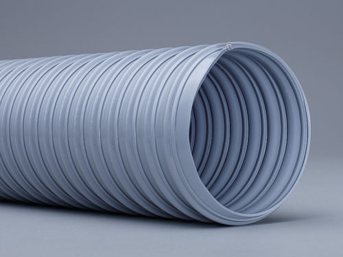 Tubo flessibile per aria - FLEXADUX® P 3 LF light grey - SCHAUENBURG Ruhrkunststoff GmbH - per polveri / in poliuretano / di trasporto
