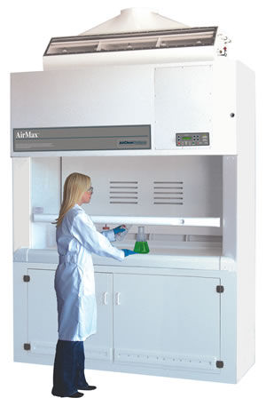 Cappa di aspirazione per laboratorio - max. 95 x 30 x 59" | AC TE series - AirClean Systems
