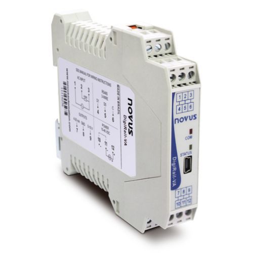 Apparecchio di misura di tensione - DigiRail-VA - Novus Automation - di corrente / di frequenza / di potenza reattiva