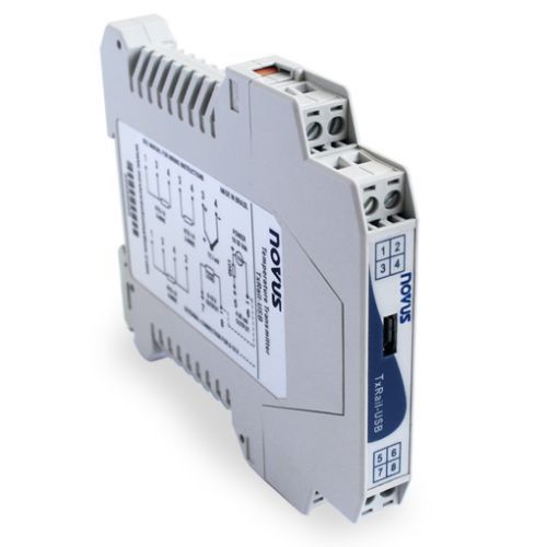 Trasmettitore di temperatura su guida DIN - TxRail - Novus Automation - con termocoppia / Pt100 / Pt1000