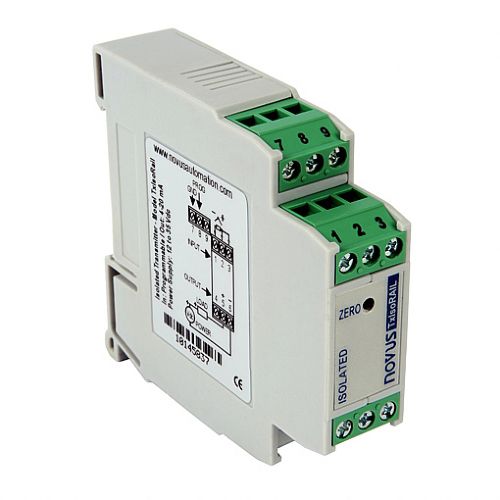 Trasmettitore di temperatura intelligente - TxIsoRail - Novus Automation - su guida DIN / con termocoppia / Pt100