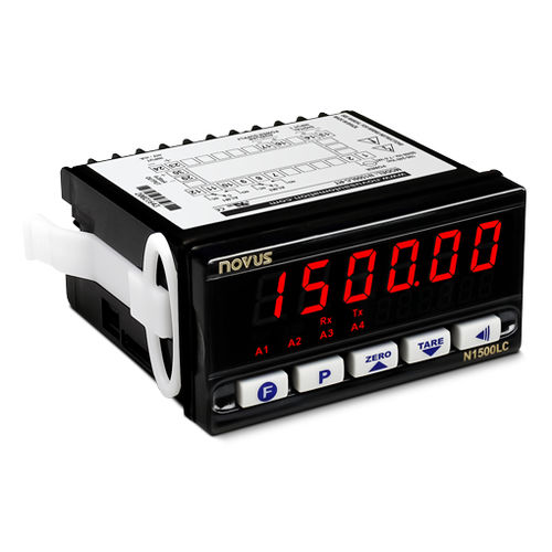 Indicatore di peso digitale - N1500-LC - Novus Automation - ad incastro / IP65 / IP20