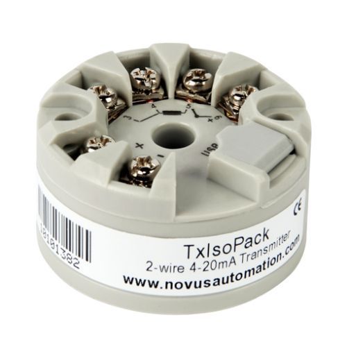 Trasmettitore di temperatura su testa di sonda - TxIsoPack - Novus Automation - Pt100 / 2 cavi / 4 cavi
