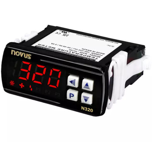 Indicatore di temperatura - N320 - Novus Automation - LED / da montare su pannello