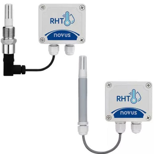 Sensore di temperatura e di umidità 4-20 mA - RHT series  - Novus Automation - 2 cavi / IP65 / IP40