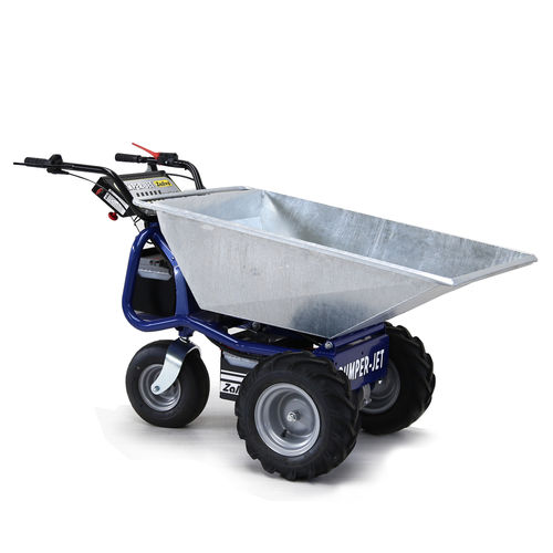 Mini dumper su carrello motorizzato - DUMPER-JET  - ZALLYS - elettrico / a scarico frontale / compatto