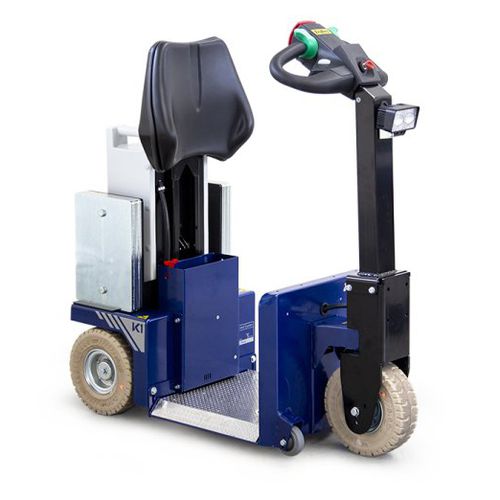 Trattore per rimorchio - K1 - ZALLYS - elettrico / a 3 ruote / con conducente in piedi